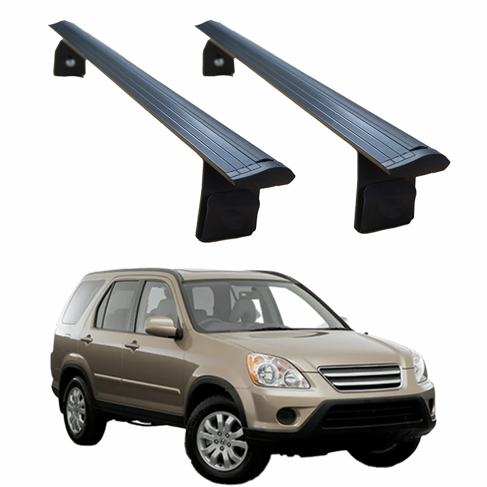 Roof Rails Crossbars Suitable For Honda CR-V MK2 2012-2006 (Without Side Rails), Tent Carrier Aluminum Roof Rails Crossbars Roof Rails Crossbars Suitable For Honda CR-V MK2 2012-2006 (Without Side Rails), Tent Carrier Aluminum Roof Rails Crossbars